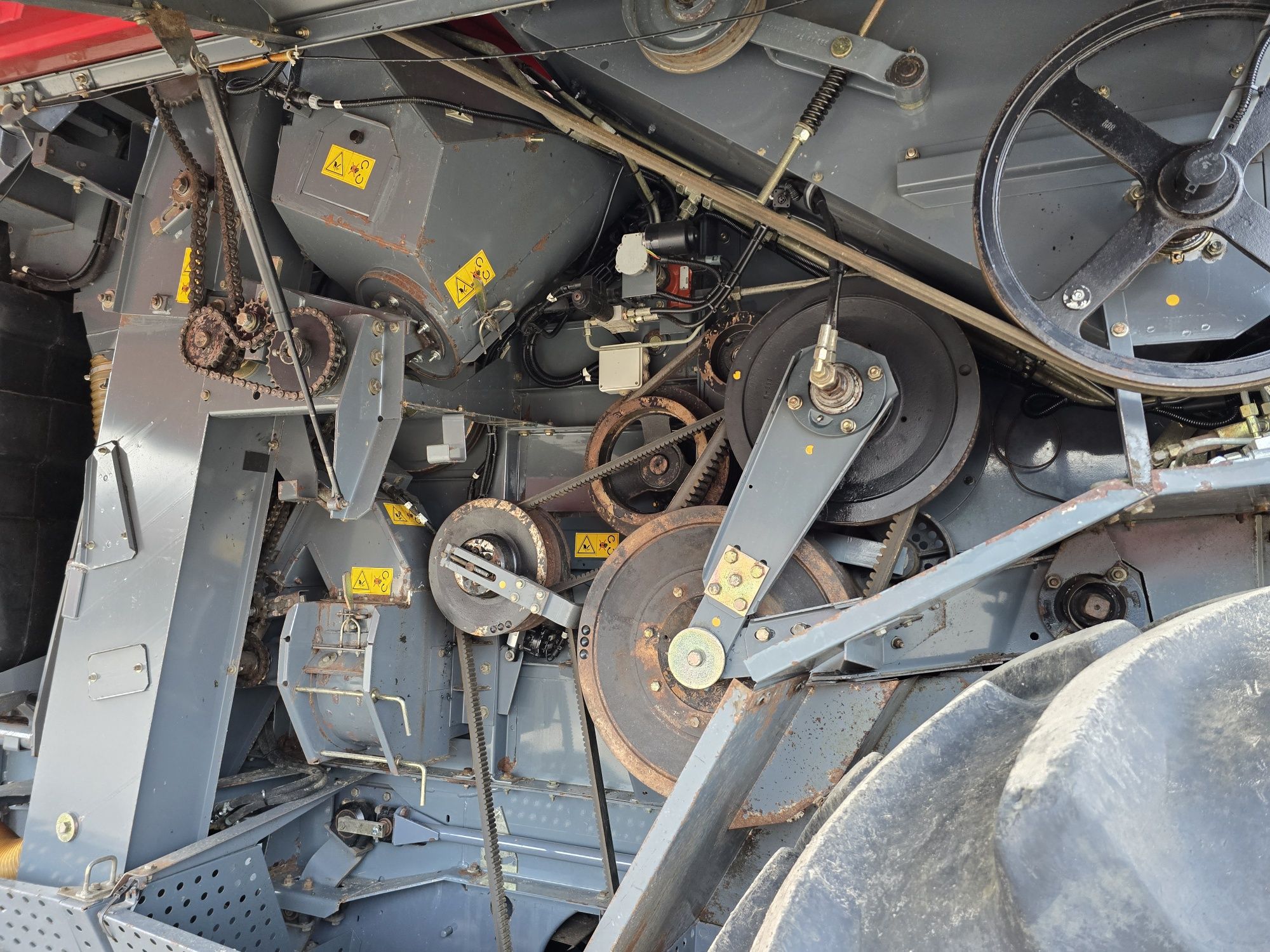 Massey Ferguson 7256 04r. 4.95m Heder 2700h klima wózek sieczkarnia 36