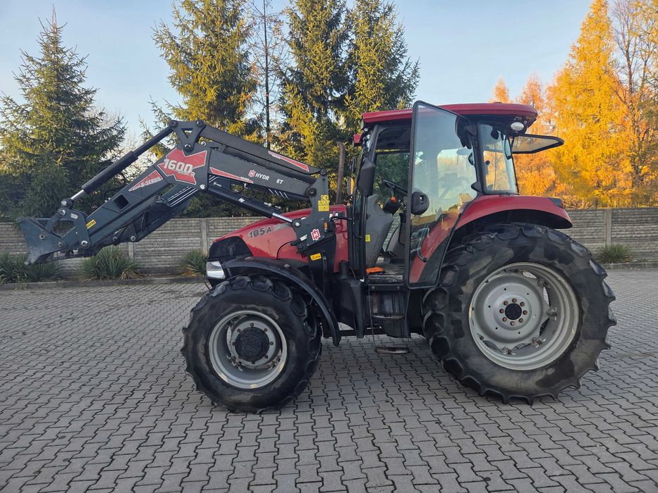 case farmall 105a z ładowaczem, case, ciągnik, pierwszy właściciel