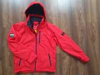 Kurtka Helly Hansen rozmiar M i L czerwona z kapturem