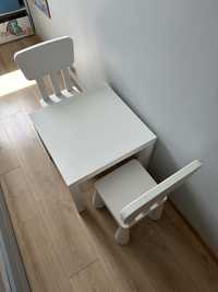 IKEA stolik LACK + krzeselko MAMMUT mamut