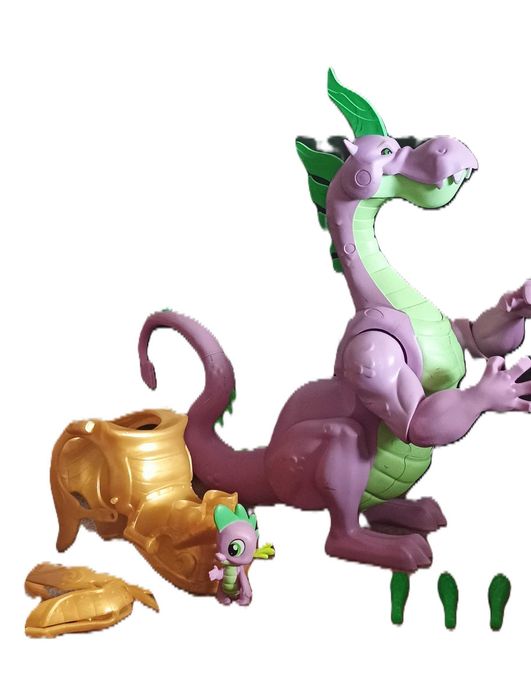 My Little Pony, Guardian of Harmony, Smok Spike, figurka z akcesoriami