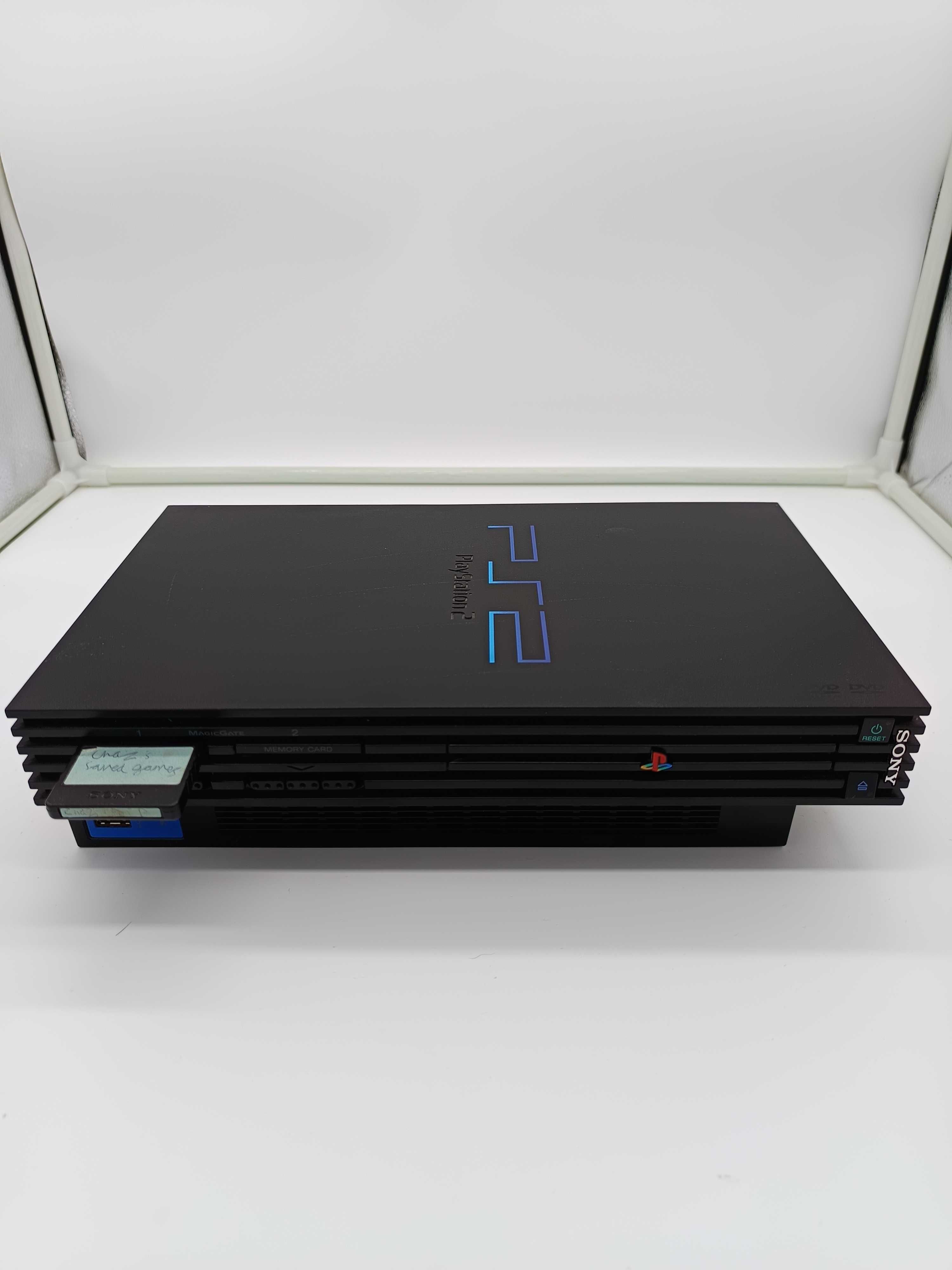konsola playstation 2 ps2 FAT  SCPH- 30003 R + 2 pady + gry
