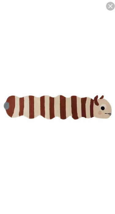 Yoyo dywan mini wełna Leo larva