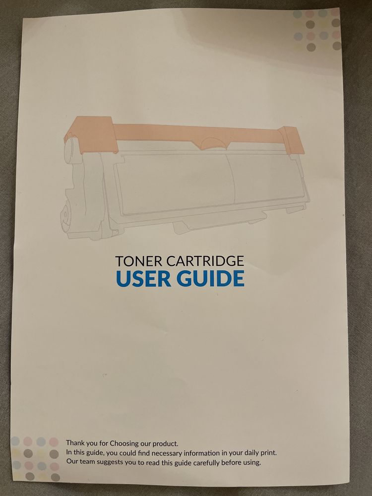 Toner TN2420 Cartridge 3 sztuki z instrukcją
