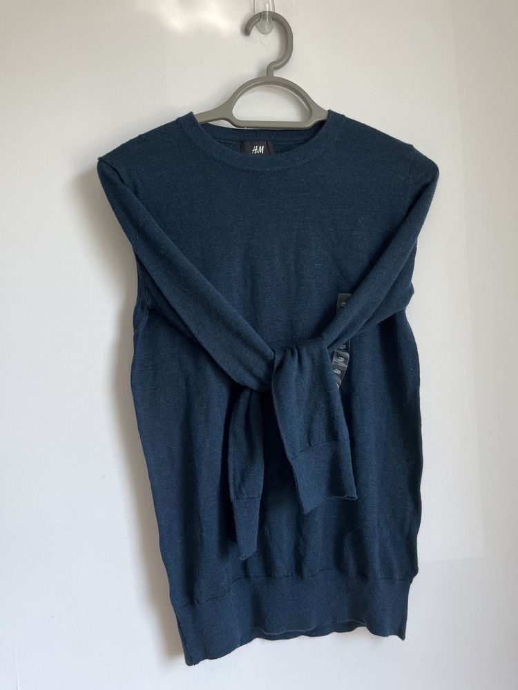 Sweter wełna merino xs