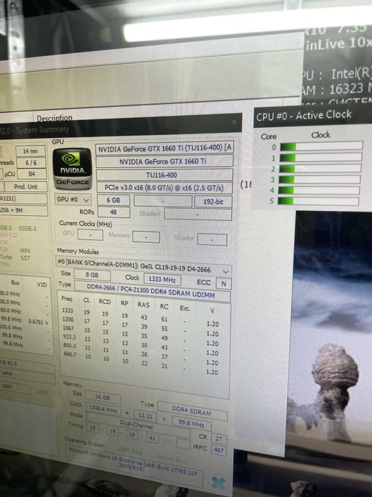 Видеокарта Asus GeForce GTX 1660 Ti Dual EVO 6GB GDDR6