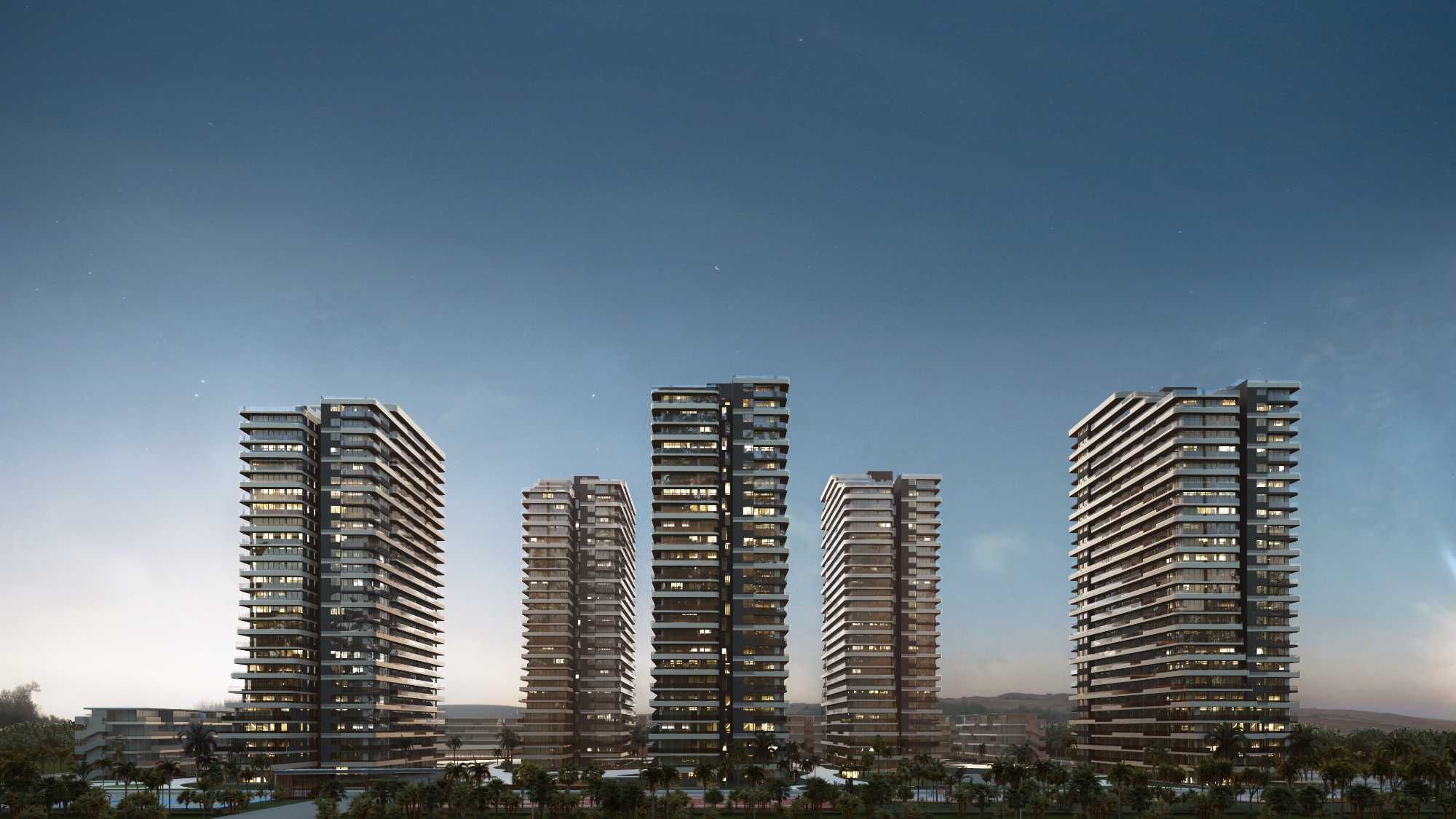 Luksusowe studio na Cyprze – Long Beach Iskele z widokiem na morze