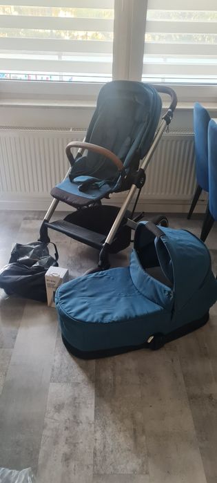 Wózek 2w1 Cybex Balios S Lux + adaptery + folia przeciwdeszczowa