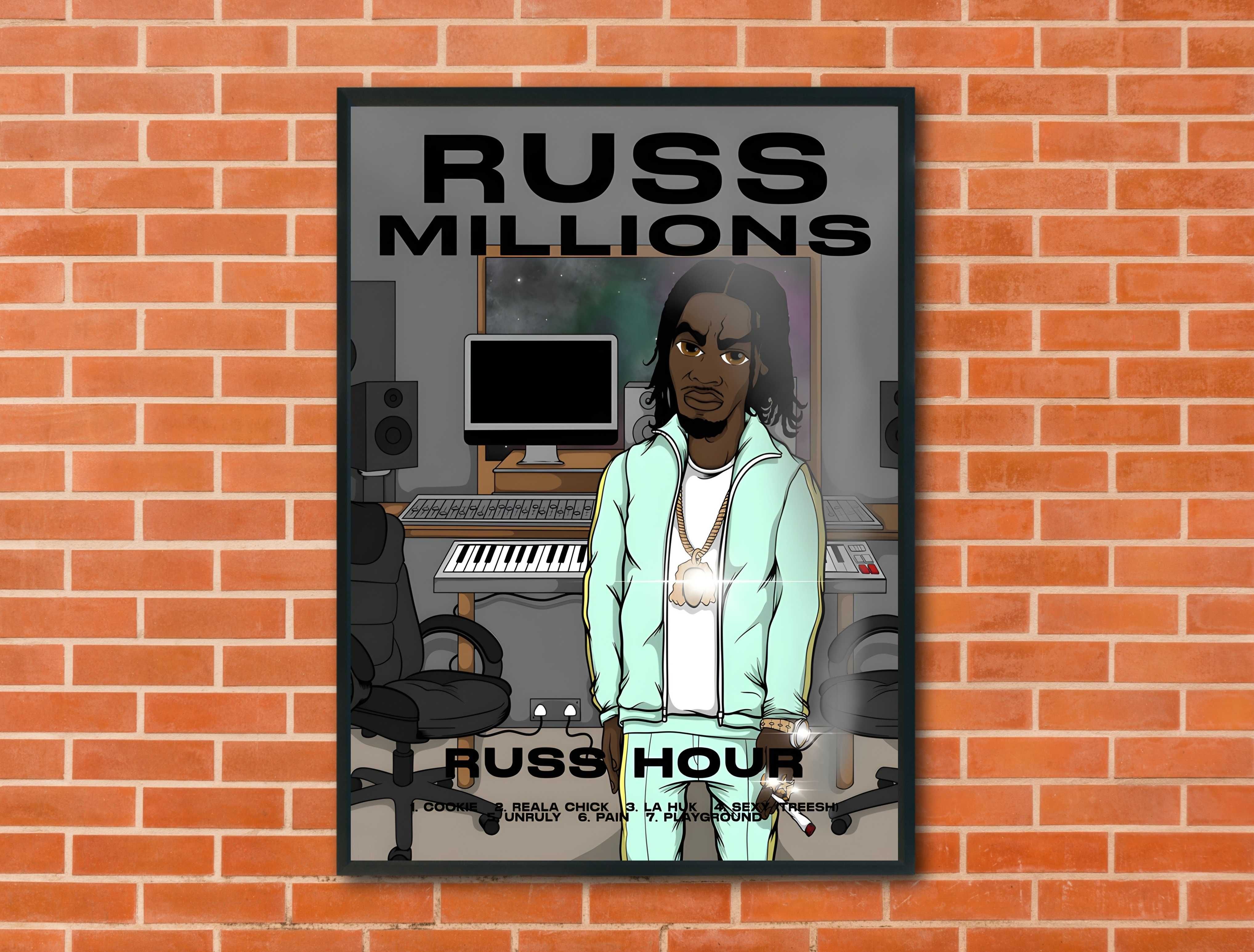 Plakat Russ Millions - Russ Hour