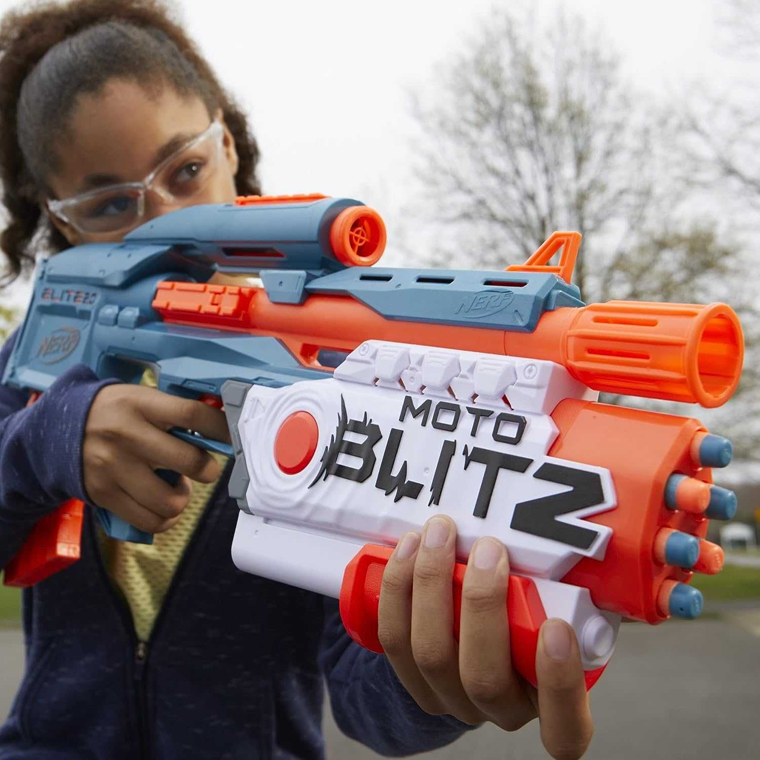 Бластер Нерф Элит Мотоблиц NERF Elite 2.0 Motoblitz Blaster, Hasbro