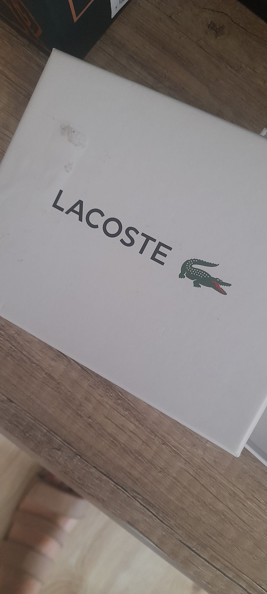 Portfel Lacoste czarny