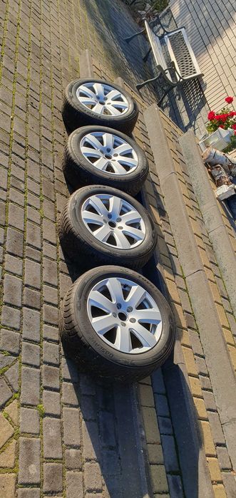 Koła Audi 5x112 opony zimowe Toyo 205/60 16"