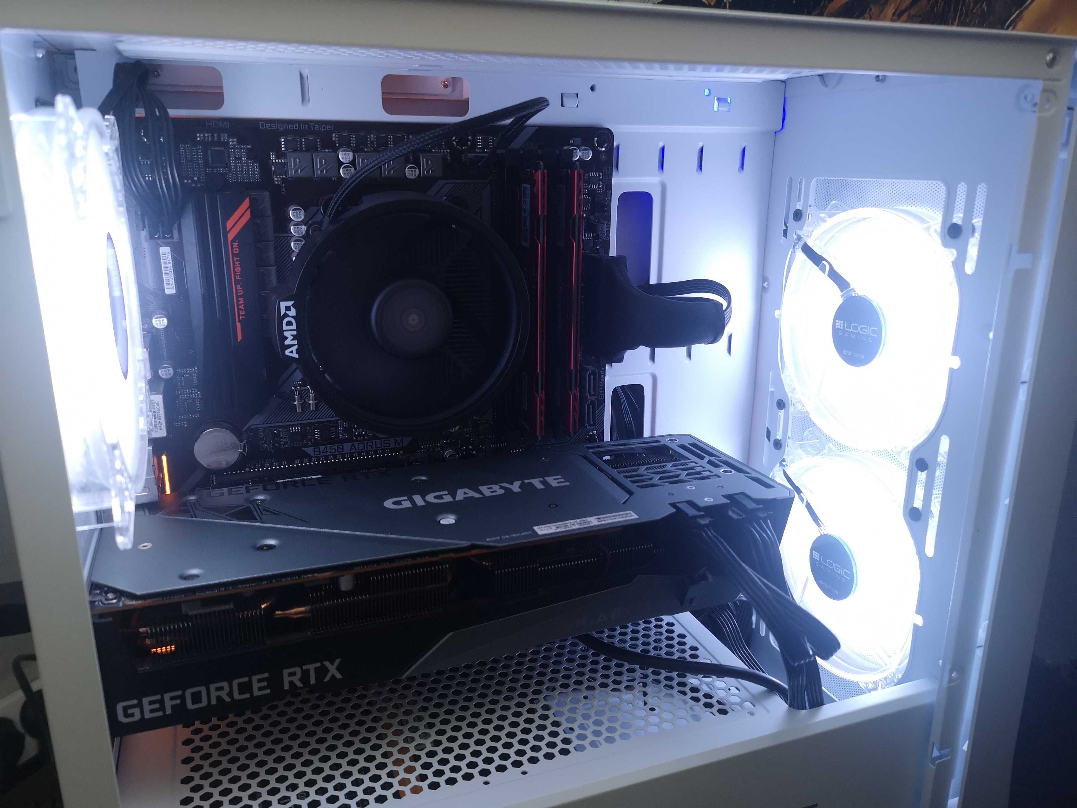 Komputer Win 10 / Ryzen5 3600 / Gigabyte B450 AORUS M / SSD / 16GB