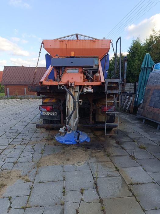 MAN TGM 4x4 specjalny reduktor wywrotka 2008 r 240 km pługo piaskarka