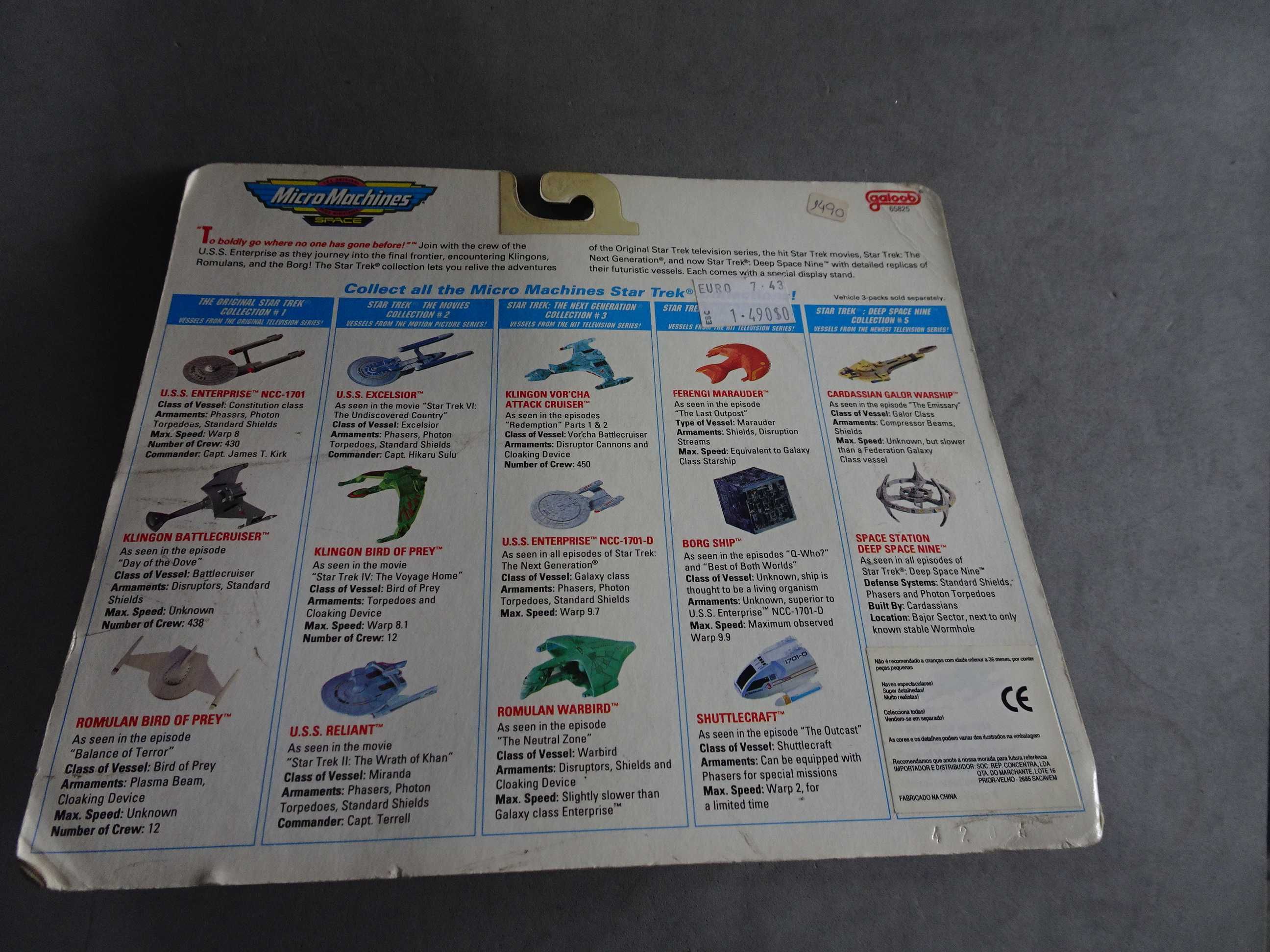 Micro Machines Space - Star Trek: The Next Generation