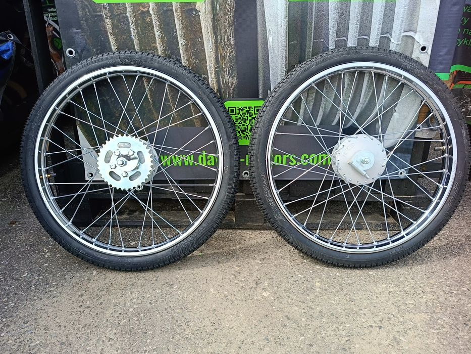 Koła komar 19 romet 2330 Komar 2350 gotowe do montażu