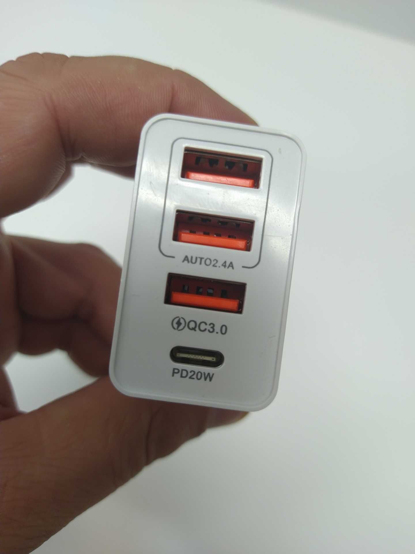 Carregador Telemóvel 48W NOVO