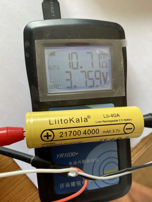 Акумулятор LiitoKala 21700 4000 mAh 10mR