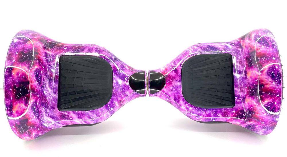 Гіроборд Smart Balance 10 дюймів Фіолетовий космос. Самобаланс.Сумка.