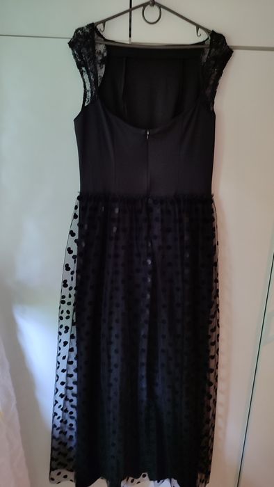 Платье в пол с открытой спиной