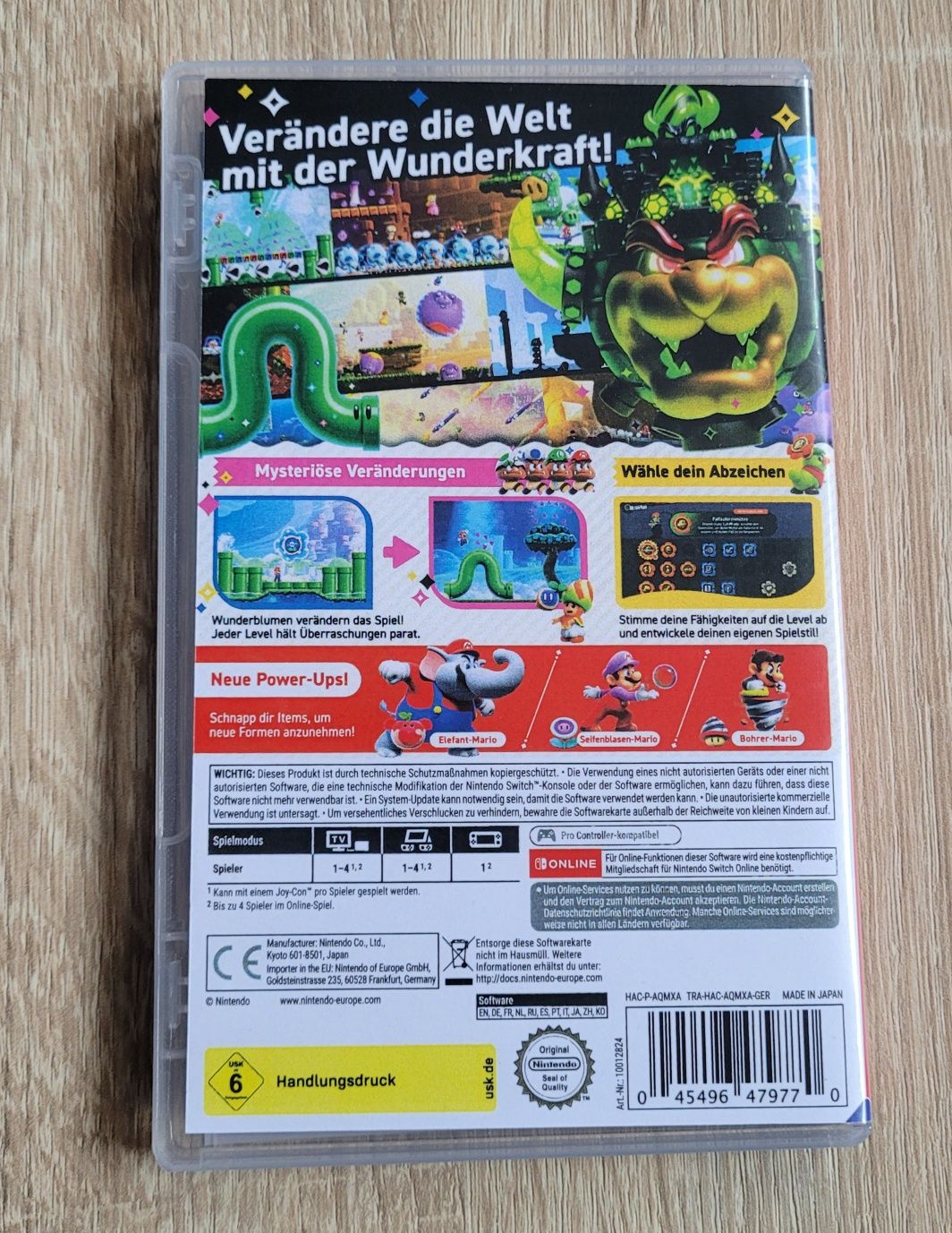 Super Mario Bros Wonder Nintendo Switch