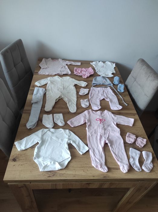 Duży zestaw ubranek 56-62