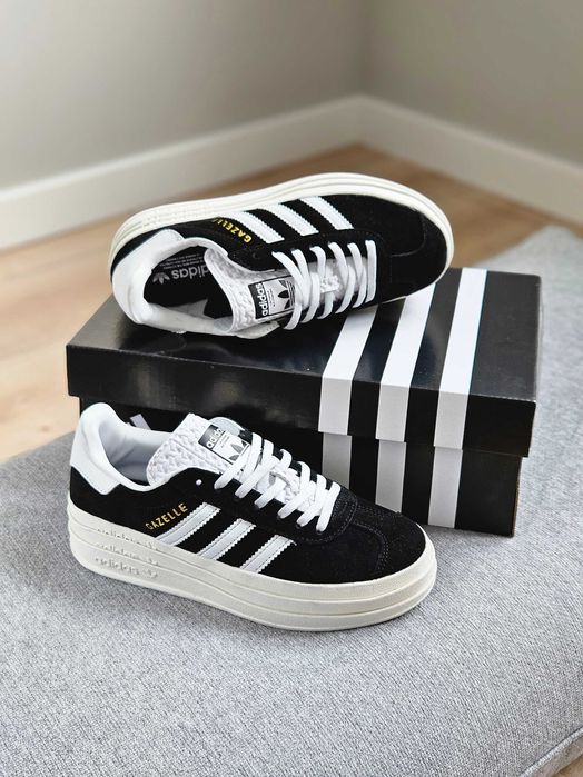 АКЦІЯ! Adidas Gazelle Bold black 37 38 39 40 41 адідас газелі