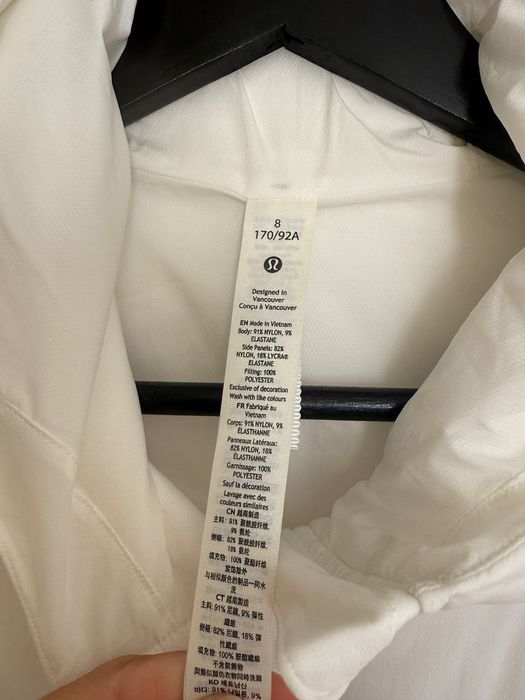 Спортивний лонгслів lululemon XS S куртка