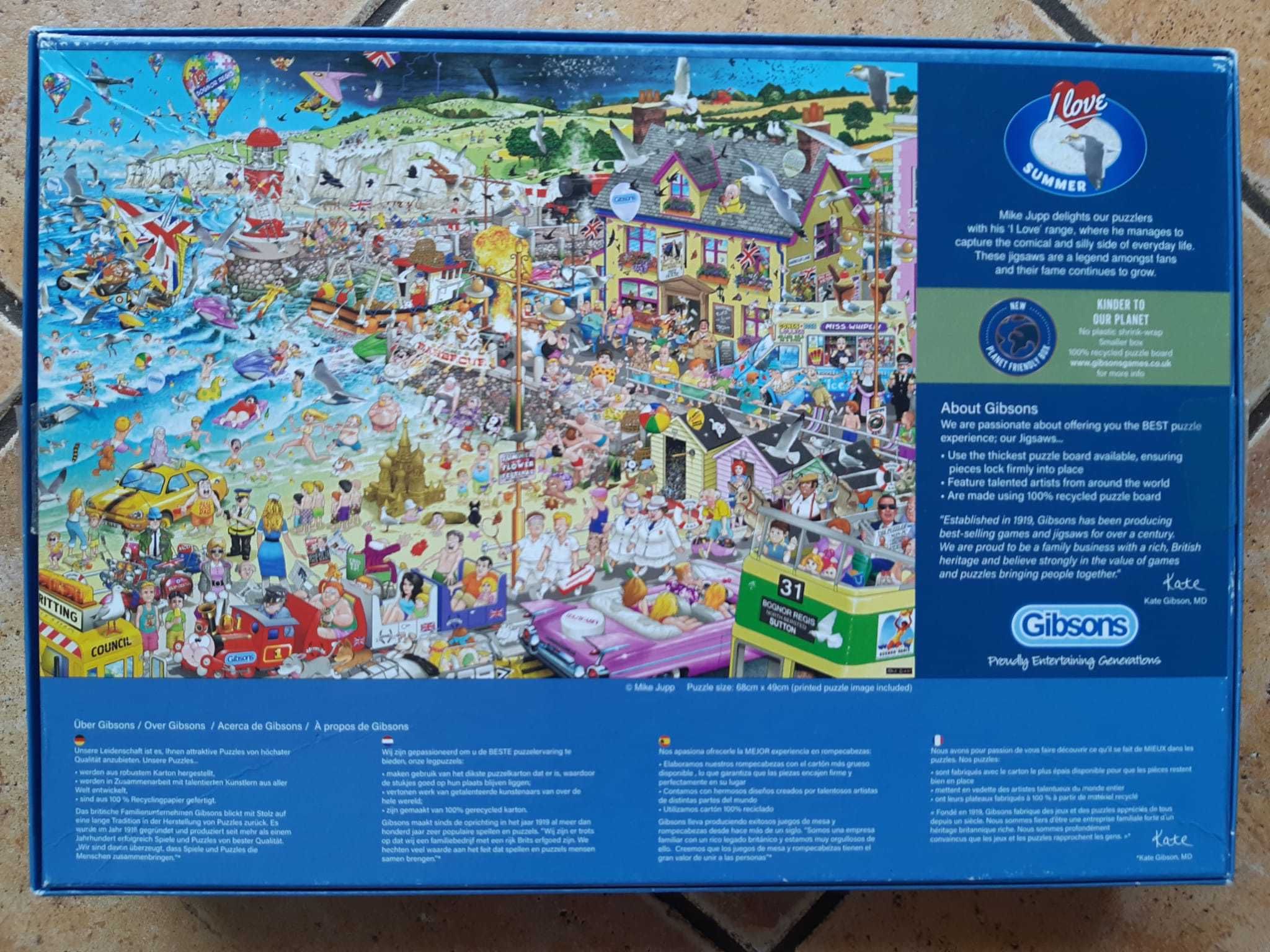 Puzzle Gibsons 1000 elementów I love summer