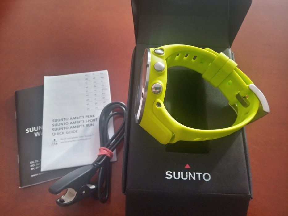 Suunto Ambit 3  Limonkowy z Szafirowym Szkłem  Uniseks