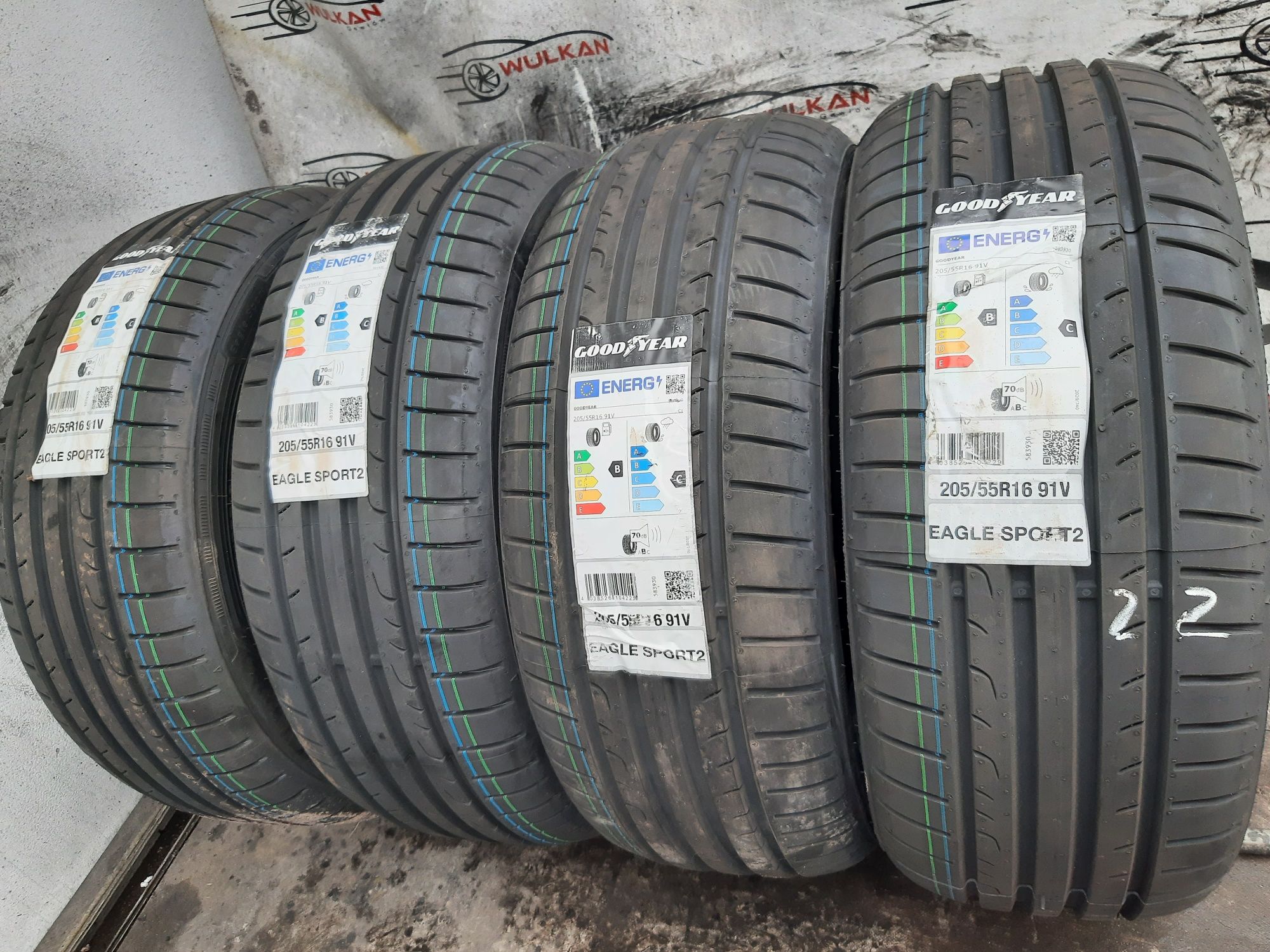 205/55r16 91V Goodyear Eagle Sport 2