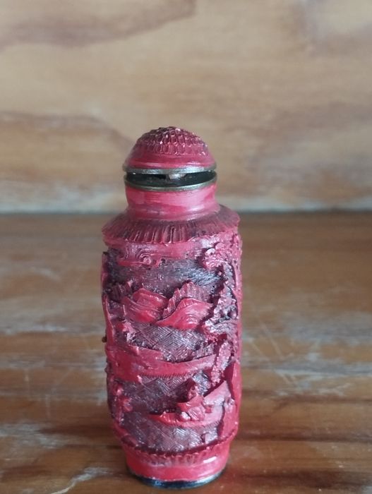 Frasco de Perfume Vintage - Esculpido à Mão - Taiwan