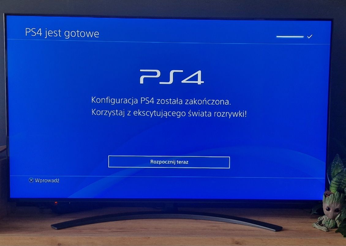 Konsola PS4 + 2 pady +  gra mafia3