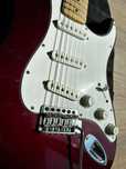 Fender Strat MIM 2008 Burgundy Jednoczęściowy Klon! Super Stan + dodat