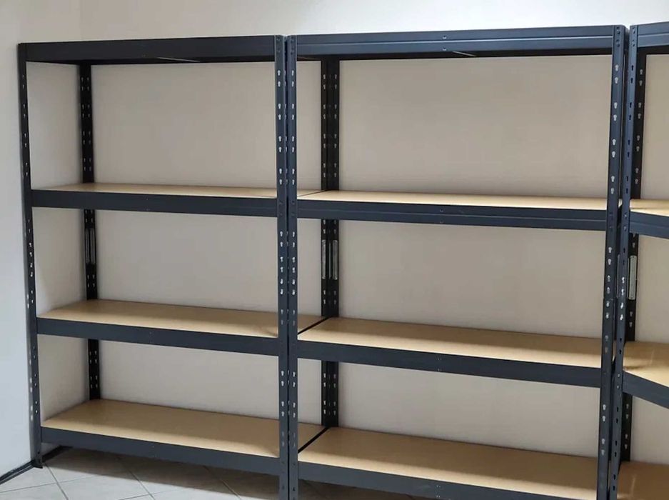 Стелаж металевий 180×90×40 / 150×70×30  220×90×40 посилена конструкція