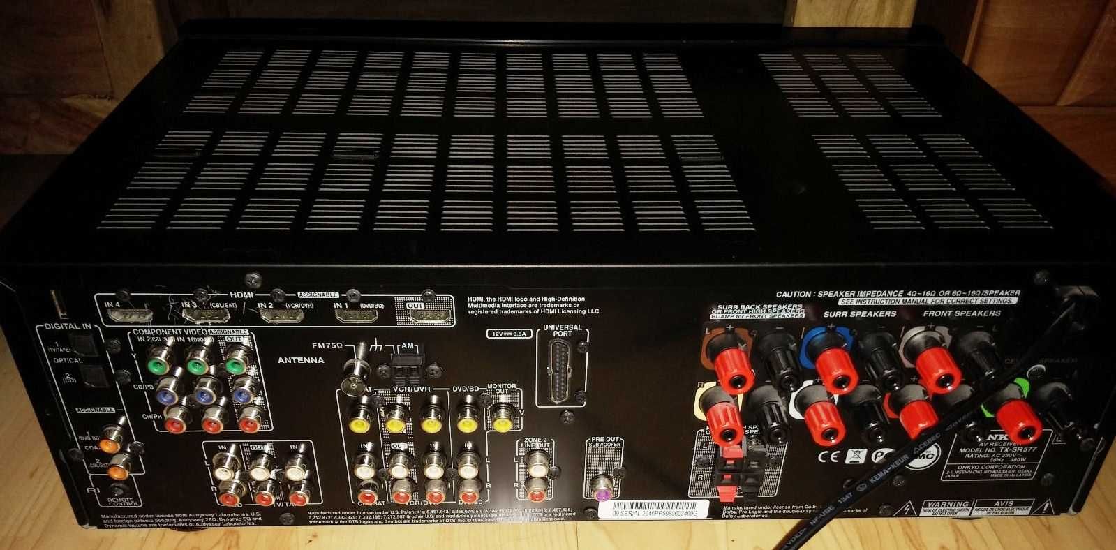 Amplituner Onkyo Tx Sr 577 wzmacniacz kino domowe