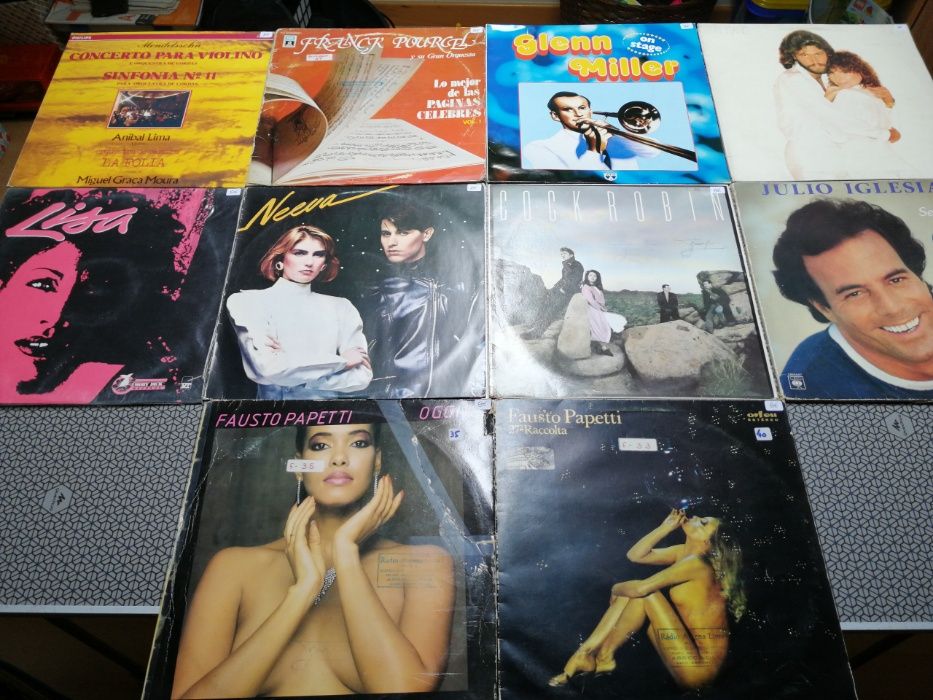 Discos Vinil Grandes Edições.