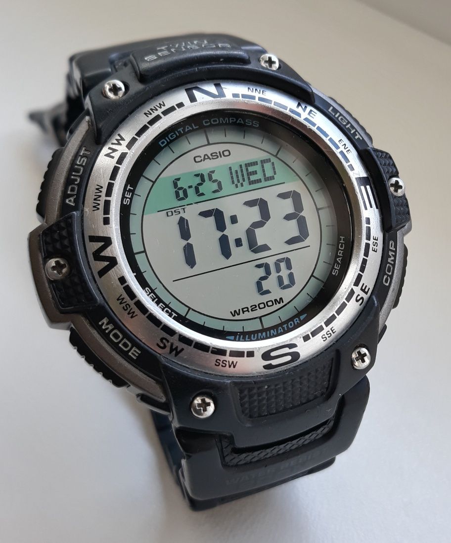 Zegarek męski CASIO SGW-100 Twin Sensor