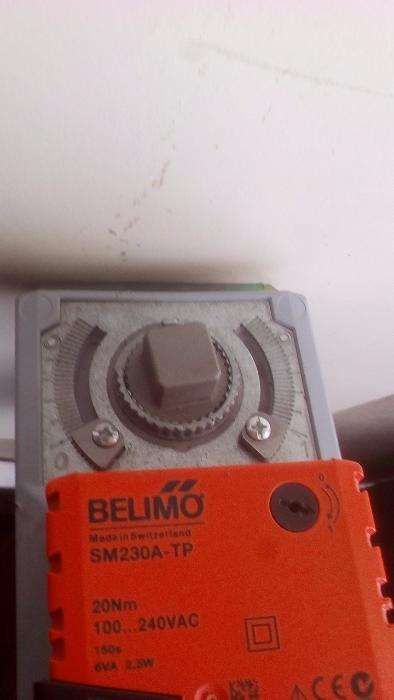 Задвижка поворотная. Баттерфляй VITECH с ел.приводом GM BELIMO