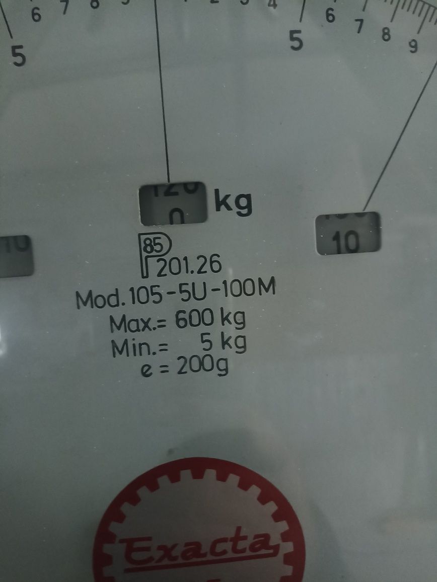 Balança de 600kg Exacta