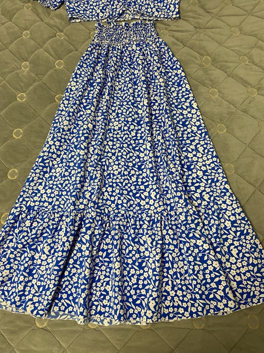 Літній костюм топ + спідниця