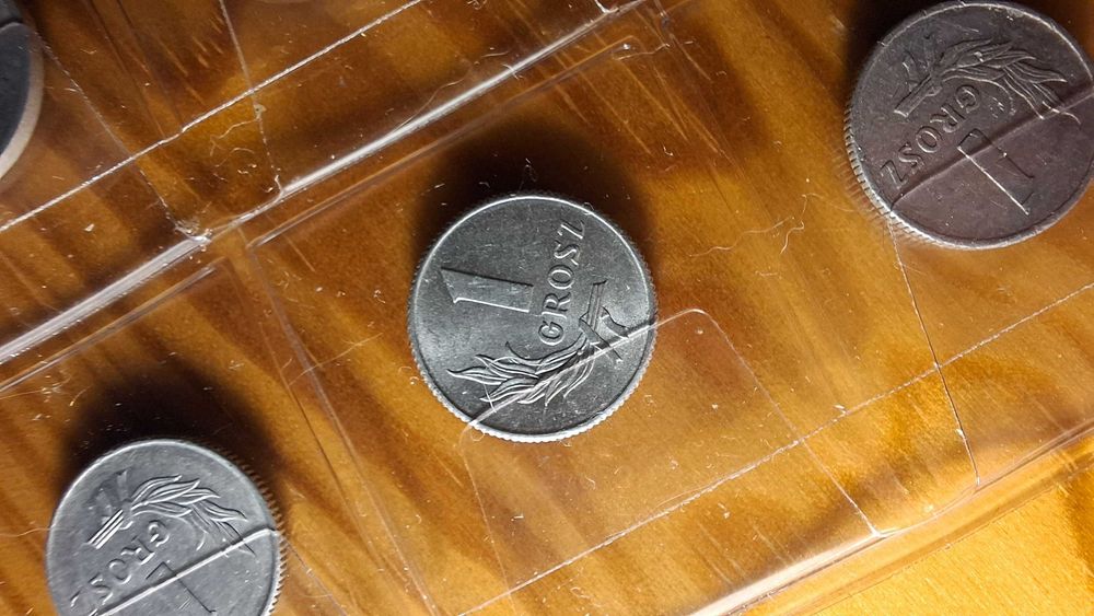 1 gr moneta 1949 cena za 5 sztuk