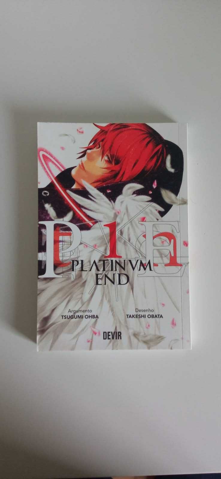 Livro manga coleção Platinium End volume 1