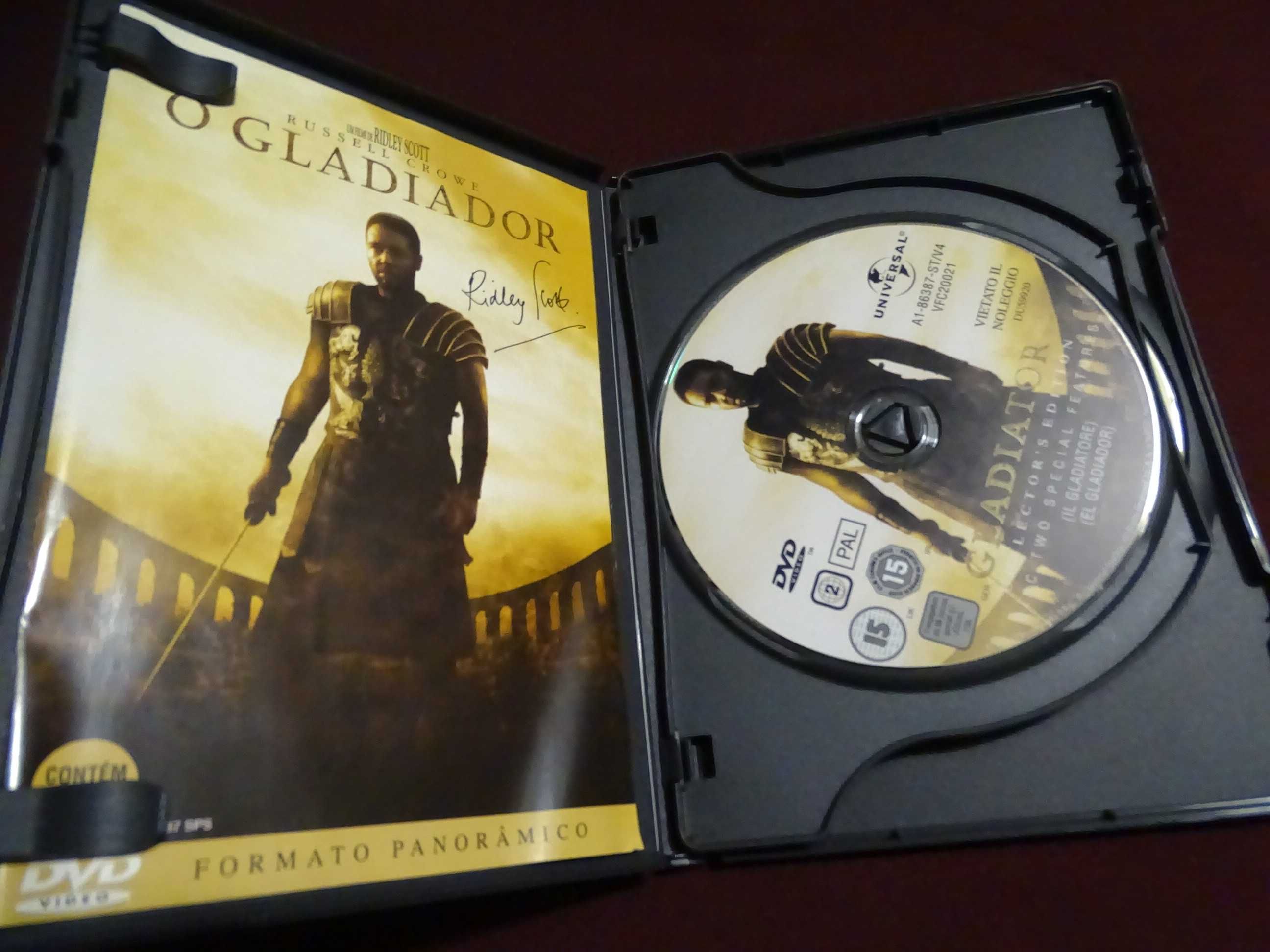 DVD-O Gladiador/Edição 2 discos-Ridley Scott