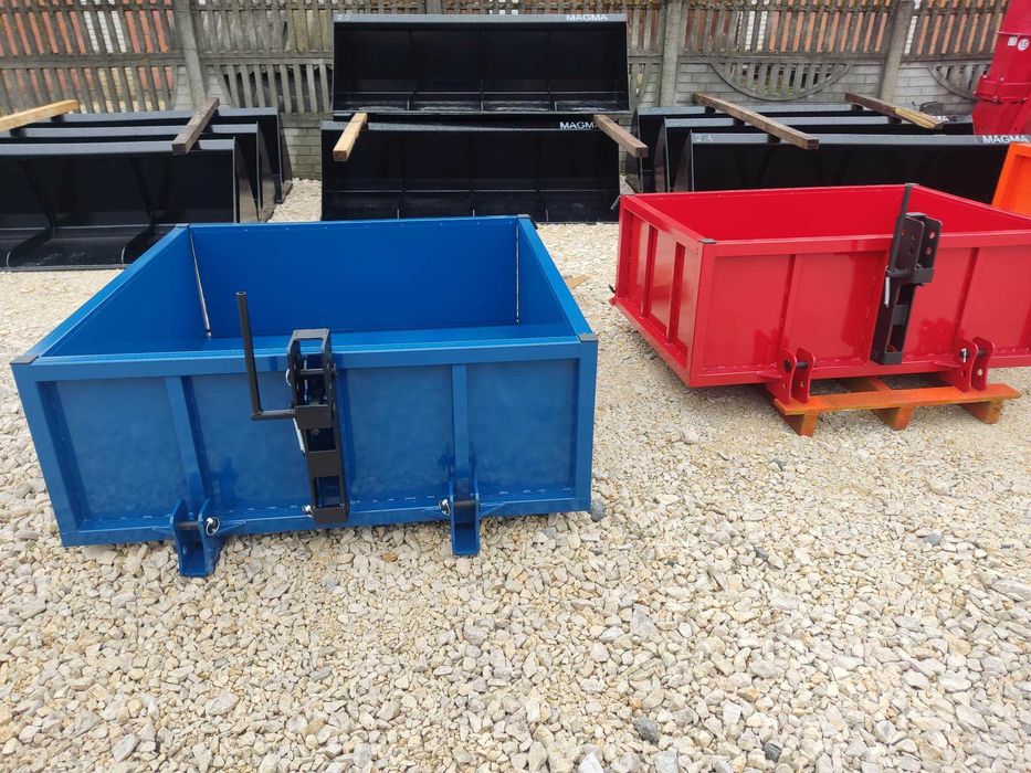 Skrzynia transportowa na tylnego tuza do traktora solidna TRANSPORT