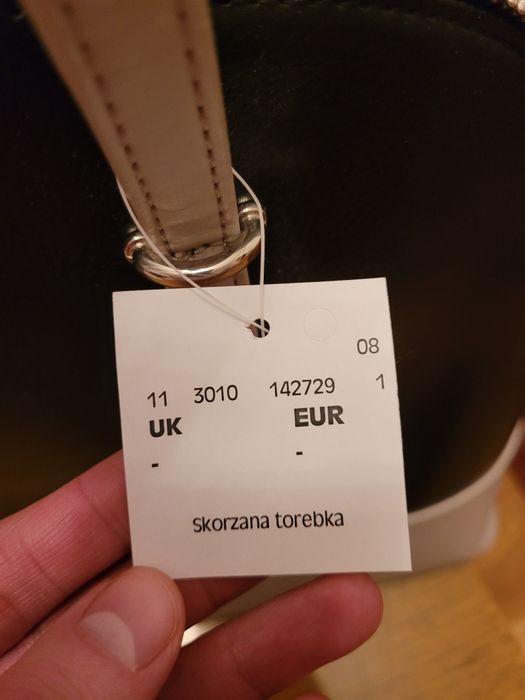 Torebka skórzana L.Credi (nowa)