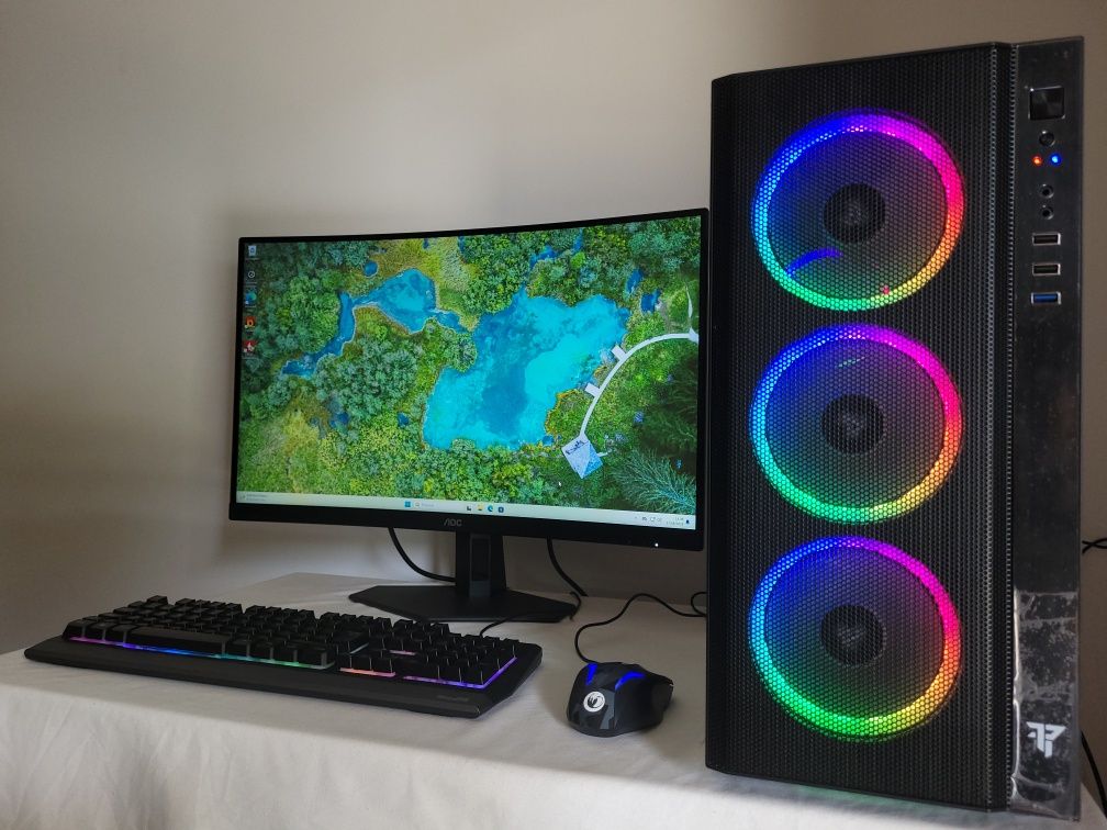 Setup i5 14400 RTX 5060 32GB 1TB | ECRA 27'' 280Hz 0.3MS | Periféricos