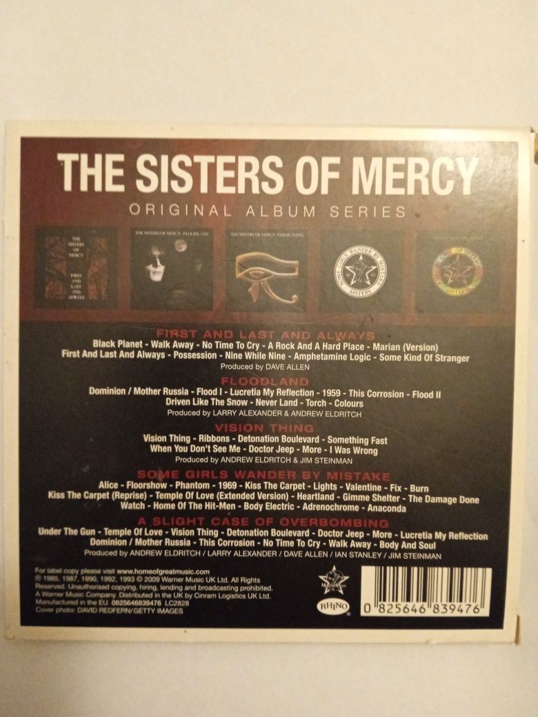 The Sisters of Mercy, CD