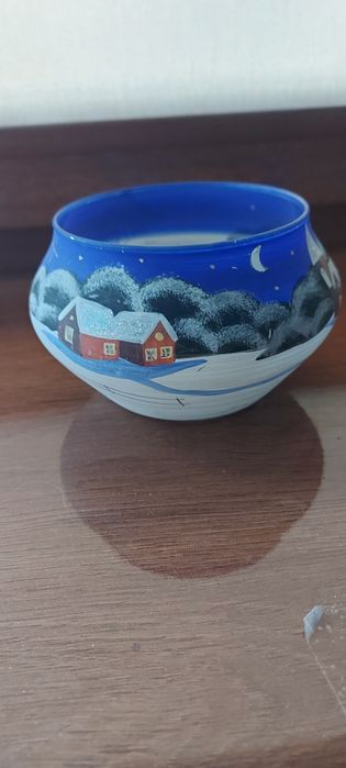 Новогодний подсвечник