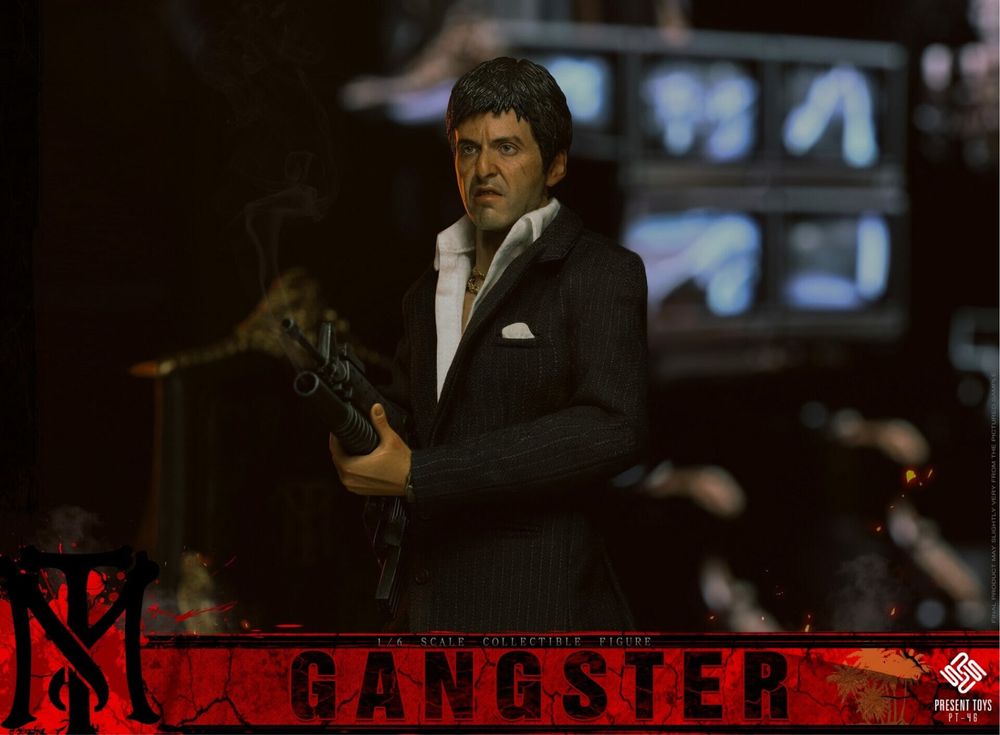 Фигурка 1/6 Scarface Tony Montana Present Toys тип hot toys